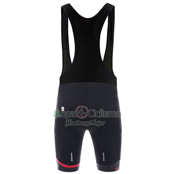 Angliru Vuelta Espana Ropa Ciclismo Culotte Corto 2017 Hombre Mangas Cortas Rojo